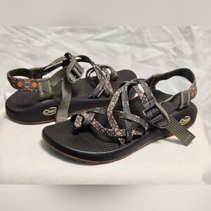 Chaco Orange/Grey Sandals, Womens W9, Great Condition